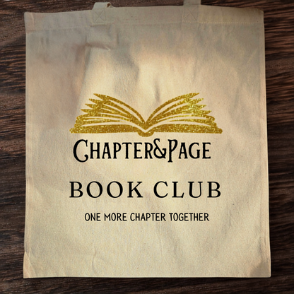 Chapter & Page Book club Tote bag